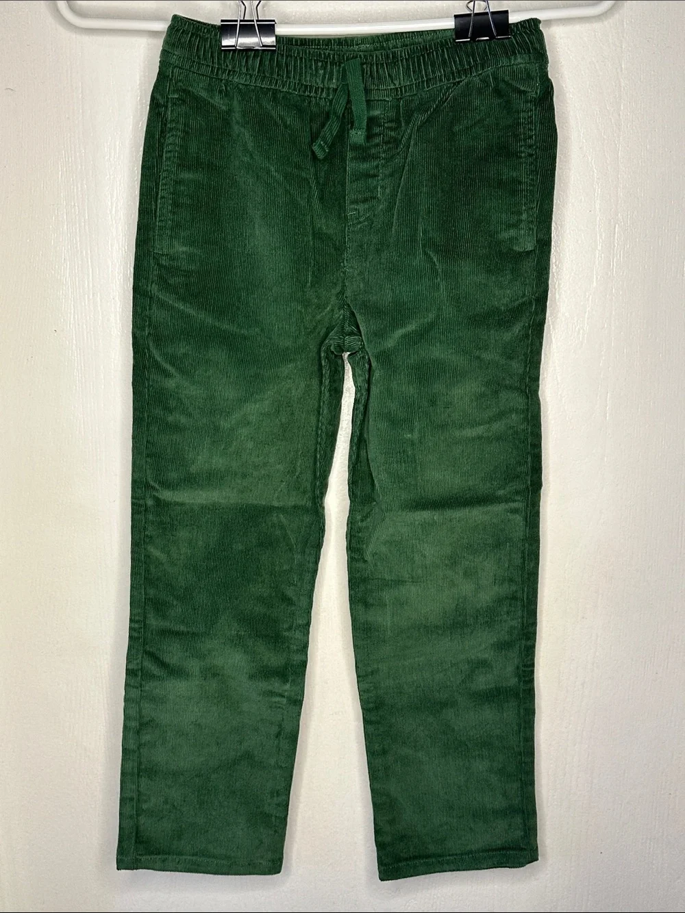 Primary Kids Green Corduroy Pull On Pants